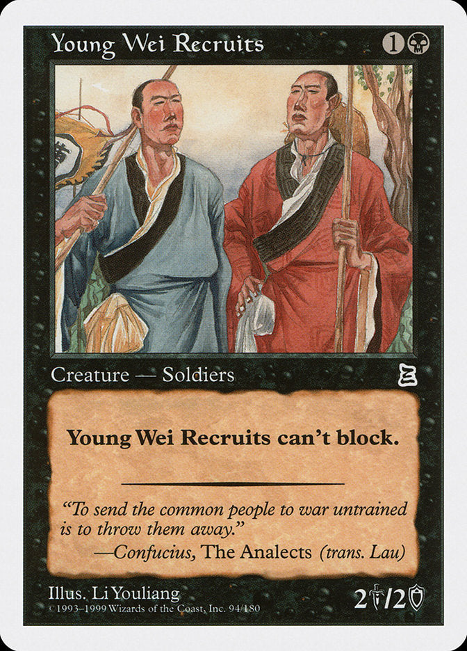 Young Wei Recruits [Portal Three Kingdoms] | Good Games Cannington