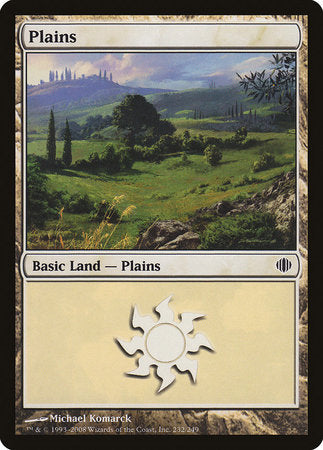 Plains (232) [Shards of Alara] | Good Games Cannington