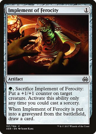 Implement of Ferocity [Aether Revolt] | Good Games Cannington