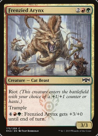 Frenzied Arynx [Ravnica Allegiance] | Good Games Cannington