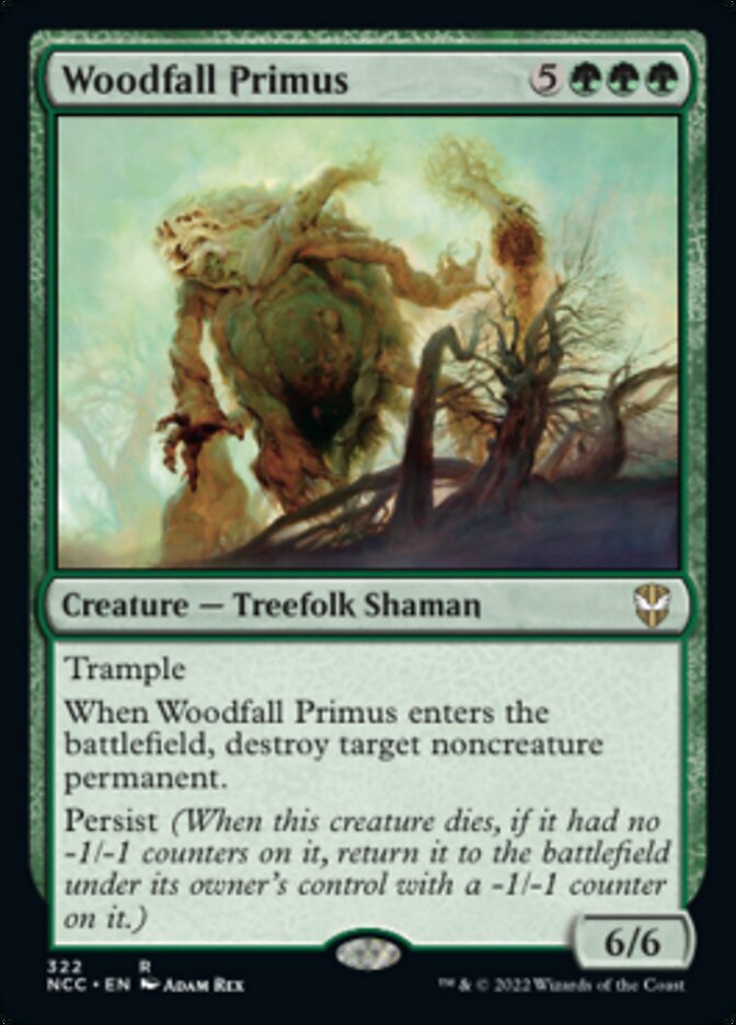 Woodfall Primus [Streets of New Capenna Commander] | Good Games Cannington