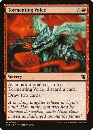 Tormenting Voice [Dragons of Tarkir] | Good Games Cannington