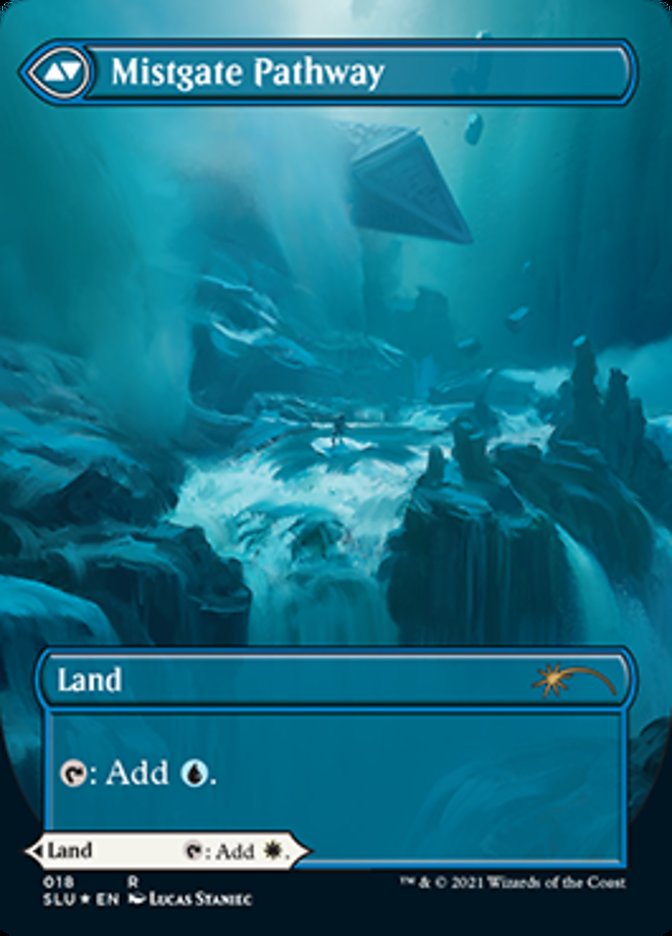 Hengegate Pathway // Mistgate Pathway (Borderless) [Secret Lair: Ultimate Edition 2] | Good Games Cannington