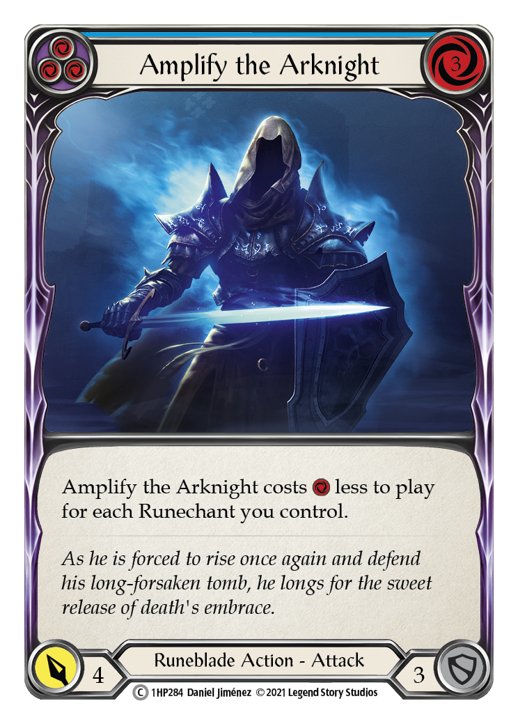 Amplify the Arknight (Blue) [1HP284] | Good Games Cannington