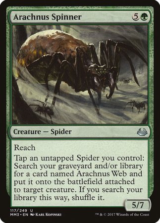 Arachnus Spinner [Modern Masters 2017] | Good Games Cannington