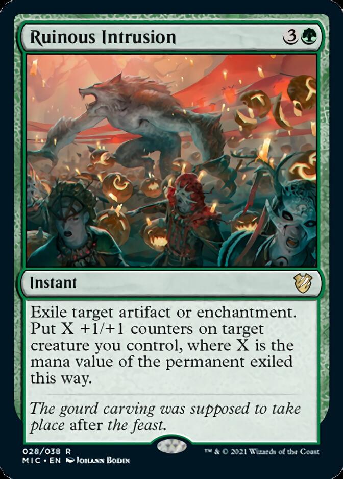 Ruinous Intrusion [Innistrad: Midnight Hunt Commander] | Good Games Cannington