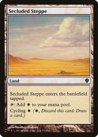 Secluded Steppe [Commander 2013] | Good Games Cannington