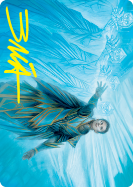 Echoing Equation Art Card (Gold-Stamped Signature) [Strixhaven: School of Mages Art Series] | Good Games Cannington