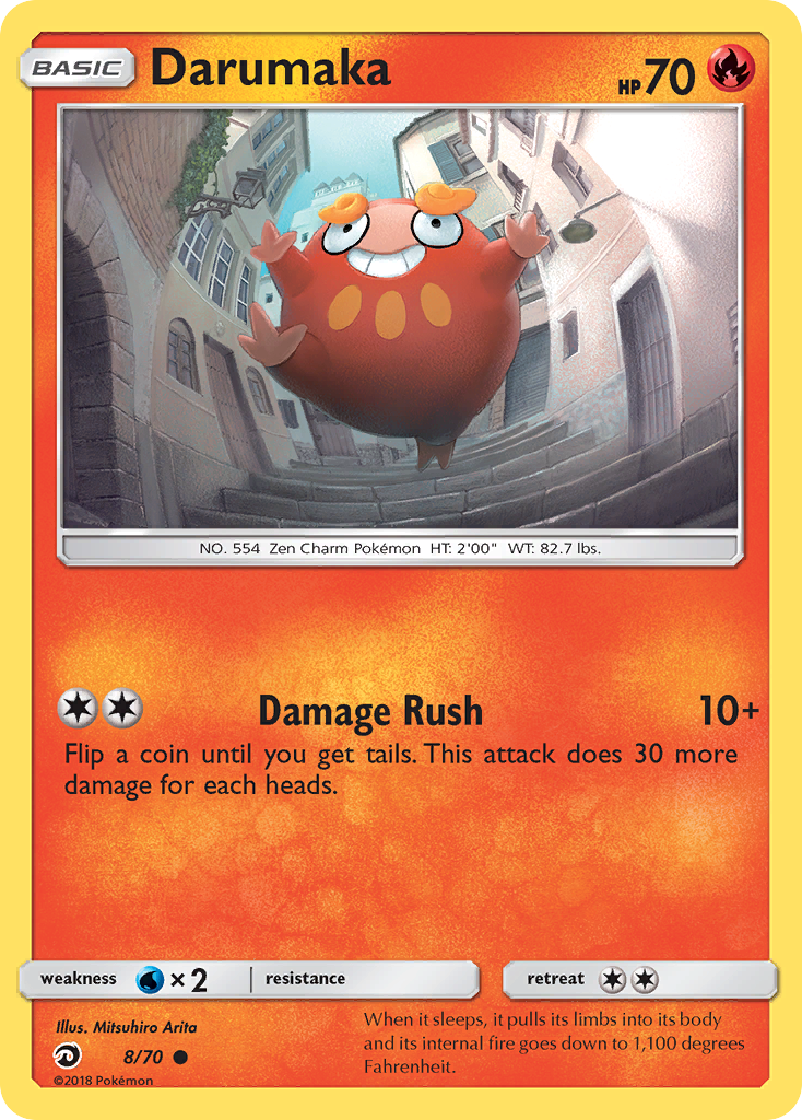 Darumaka (8/70) [Sun & Moon: Dragon Majesty] | Good Games Cannington
