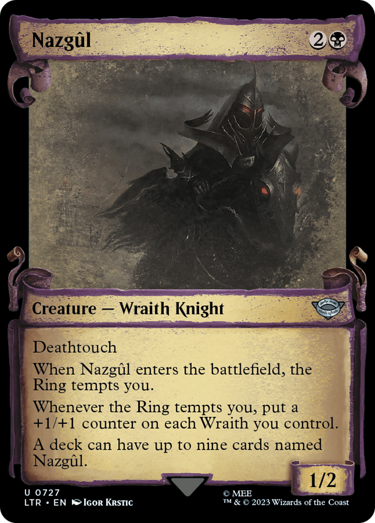 Nazgul (0727) [The Lord of the Rings: Tales of Middle-Earth Showcase Scrolls] | Good Games Cannington
