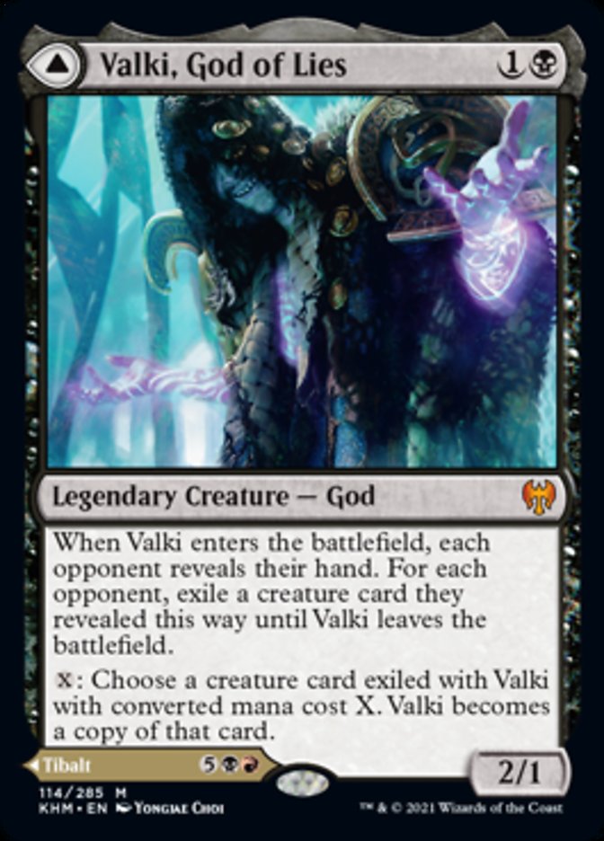 Valki, God of Lies // Tibalt, Cosmic Impostor [Kaldheim] | Good Games Cannington