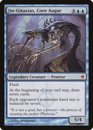 Jin-Gitaxias, Core Augur [New Phyrexia] | Good Games Cannington