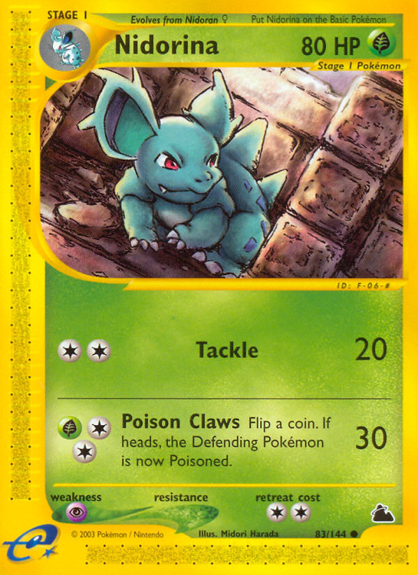 Nidorina (83/144) [Skyridge] | Good Games Cannington