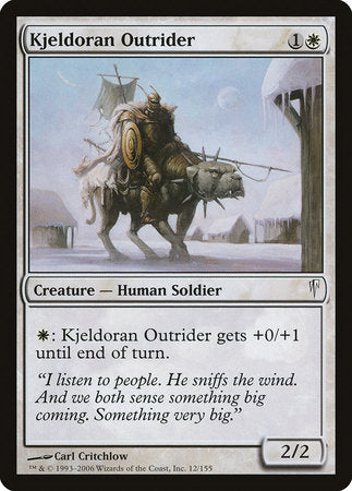 Kjeldoran Outrider [Coldsnap] | Good Games Cannington
