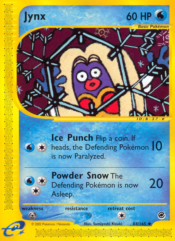 Jynx (83/165) [Expedition: Base Set] | Good Games Cannington
