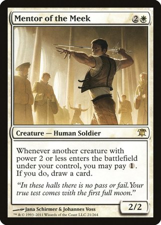 Mentor of the Meek [Innistrad] | Good Games Cannington
