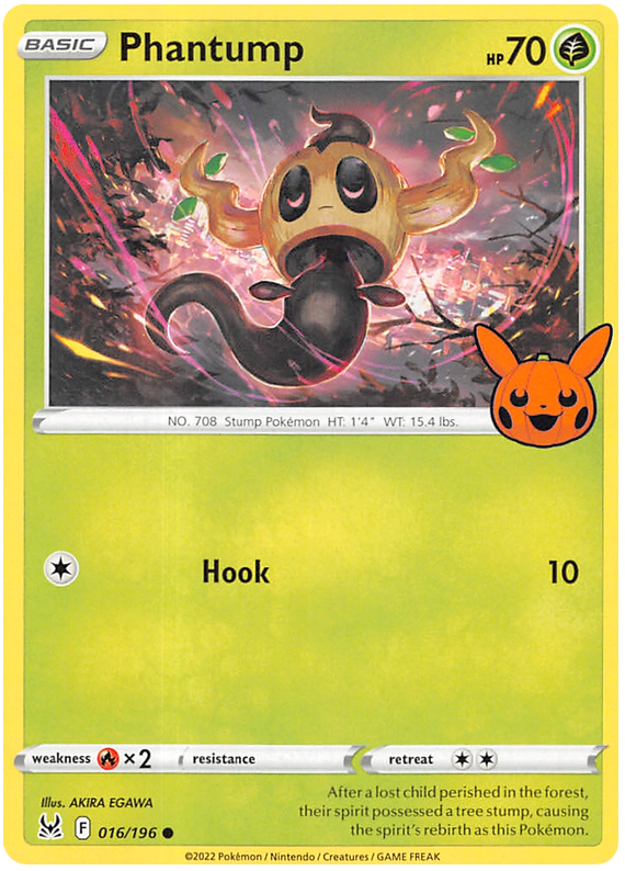Phantump (016/196) [Trick or Trade 2023] | Good Games Cannington