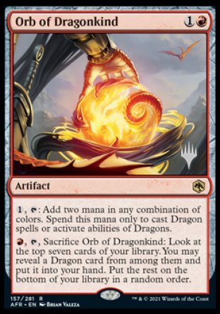 Orb of Dragonkind (Promo Pack) [Dungeons & Dragons: Adventures in the Forgotten Realms Promos] | Good Games Cannington