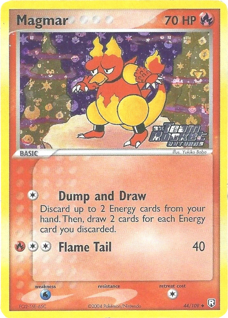 Magmar (44/109) (Stamped) [EX: Team Rocket Returns] | Good Games Cannington