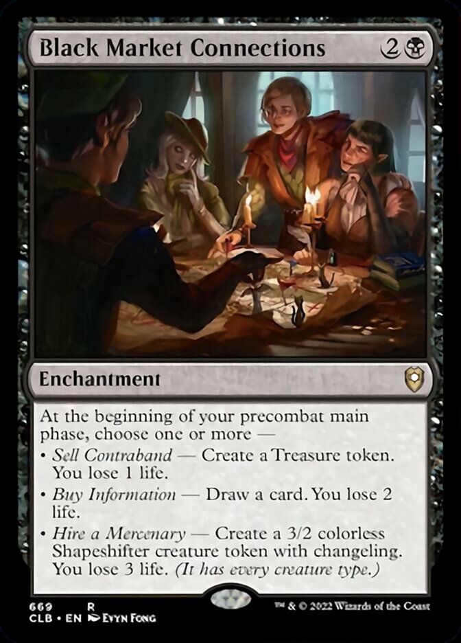 Black Market Connections [Commander Legends: Battle for Baldur's Gate] | Good Games Cannington