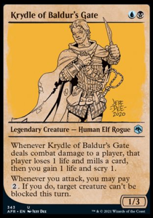 Krydle of Baldur's Gate (Showcase) [Dungeons & Dragons: Adventures in the Forgotten Realms] | Good Games Cannington