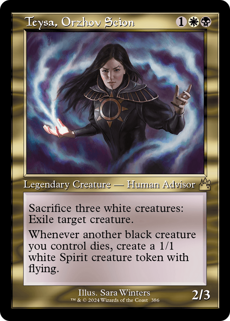 Teysa, Orzhov Scion (Retro Frame) [Ravnica Remastered] | Good Games Cannington