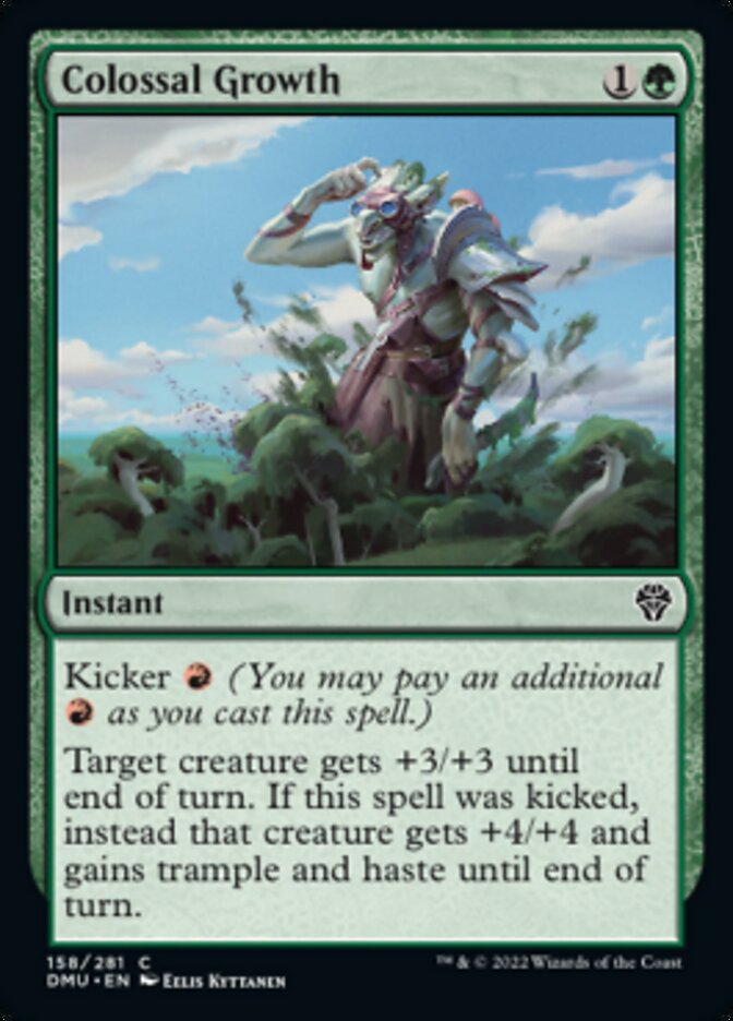 Colossal Growth [Dominaria United] | Good Games Cannington