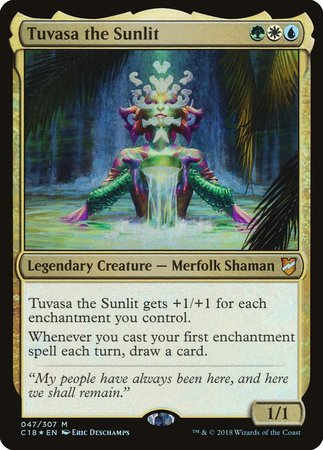 Tuvasa the Sunlit [Commander 2018] | Good Games Cannington