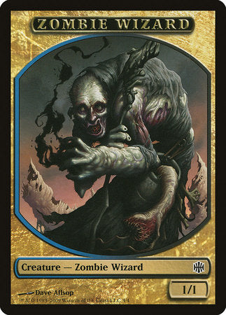 Zombie Wizard Token [Alara Reborn Tokens] | Good Games Cannington