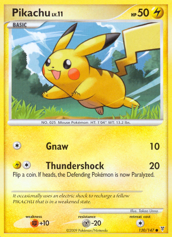 Pikachu (120/147) [Platinum: Supreme Victors] | Good Games Cannington