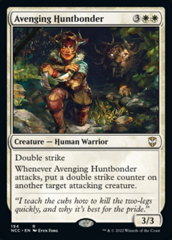 Avenging Huntbonder [Streets of New Capenna Commander] | Good Games Cannington