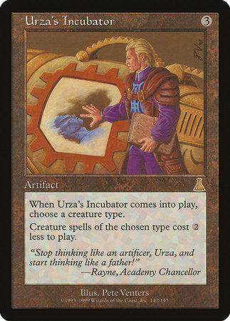 Urza's Incubator [Urza's Destiny] | Good Games Cannington