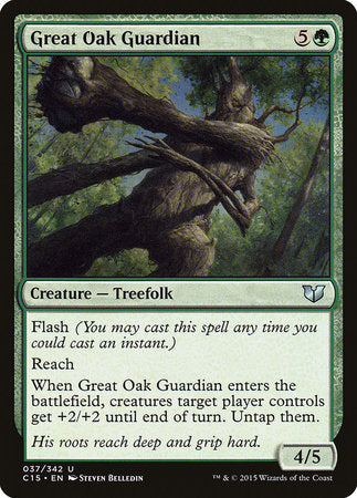 Great Oak Guardian [Commander 2015] | Good Games Cannington