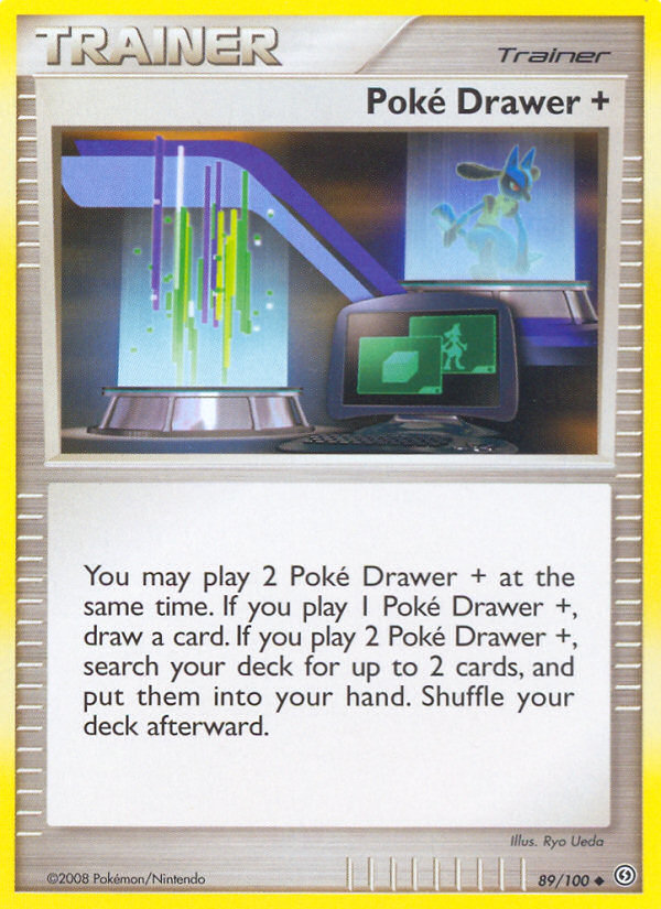 Poke Drawer + (89/100) [Diamond & Pearl: Stormfront] | Good Games Cannington