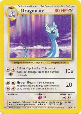 Dragonair (18/102) [Base Set Unlimited] | Good Games Cannington
