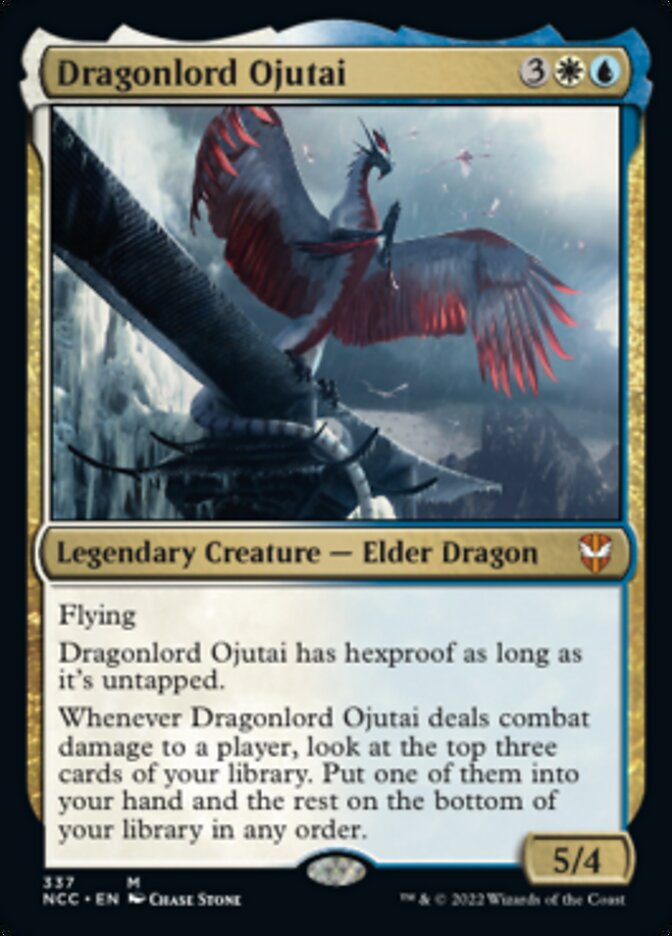 Dragonlord Ojutai [Streets of New Capenna Commander] | Good Games Cannington