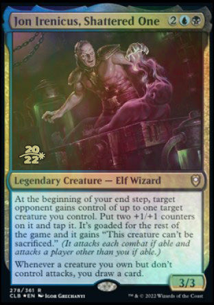 Jon Irenicus, Shattered One [Commander Legends: Battle for Baldur's Gate Prerelease Promos] | Good Games Cannington