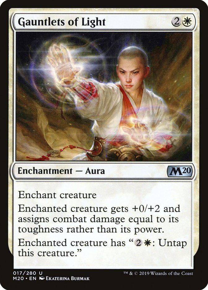 Gauntlets of Light [Core Set 2020] | Good Games Cannington