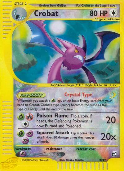 Crobat (10/12) [Box Topper] | Good Games Cannington
