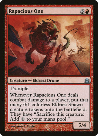 Rapacious One [Commander 2011] | Good Games Cannington