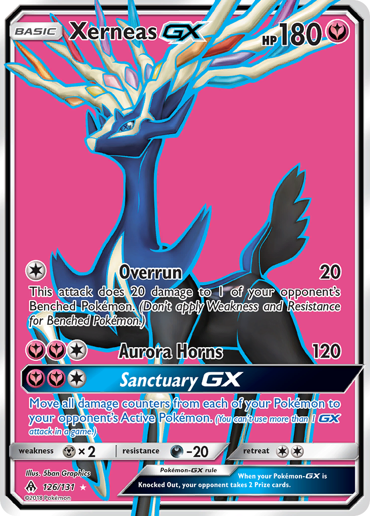 Xerneas GX (126/131) [Sun & Moon: Forbidden Light] | Good Games Cannington