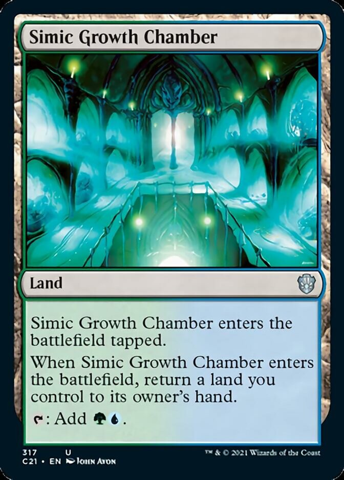 Simic Growth Chamber [Commander 2021] | Good Games Cannington