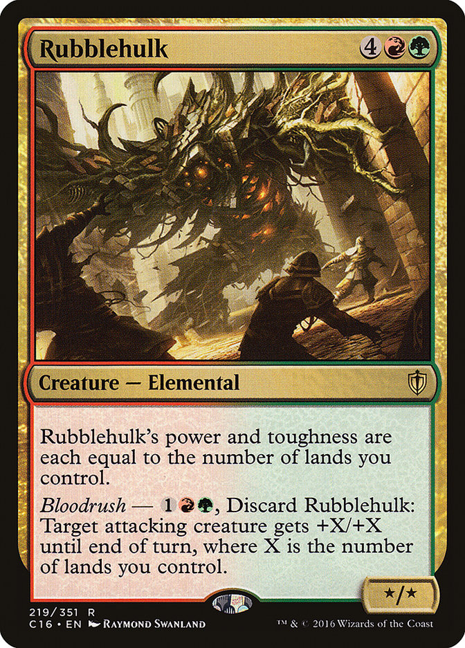 Rubblehulk [Commander 2016] | Good Games Cannington