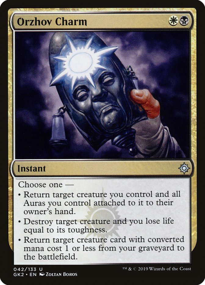 Orzhov Charm [Ravnica Allegiance Guild Kit] | Good Games Cannington