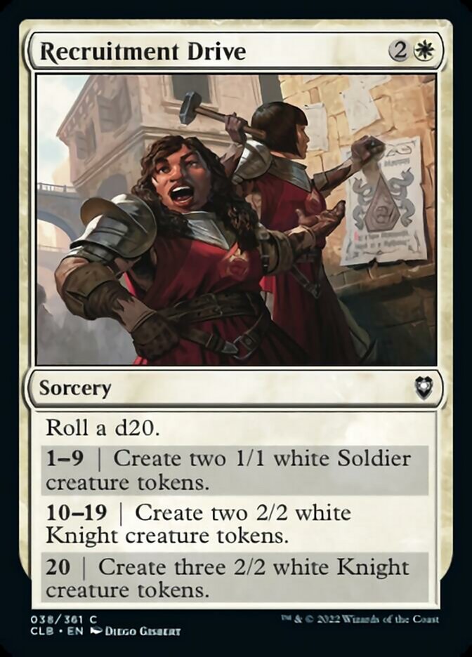 Recruitment Drive [Commander Legends: Battle for Baldur's Gate] | Good Games Cannington