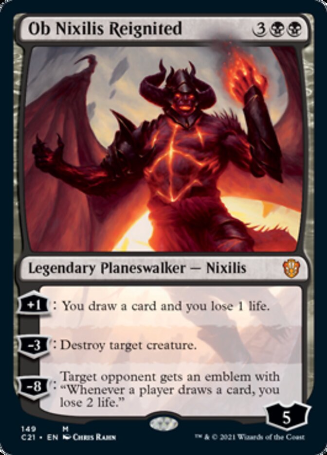 Ob Nixilis Reignited [Commander 2021] | Good Games Cannington