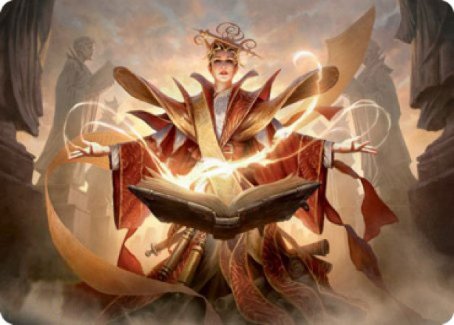 Augusta, Dean of Order Art Card [Strixhaven: School of Mages Art Series] | Good Games Cannington