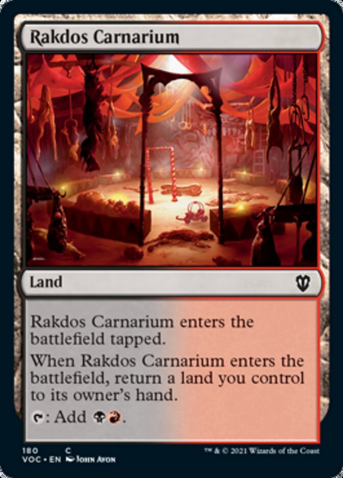 Rakdos Carnarium [Innistrad: Crimson Vow Commander] | Good Games Cannington
