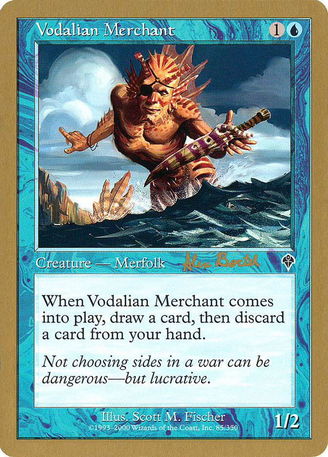 Vodalian Merchant (Alex Borteh) [World Championship Decks 2001] | Good Games Cannington