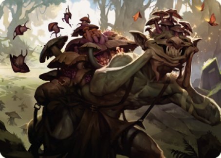 Sprouting Goblin Art Card [Dominaria United Art Series] | Good Games Cannington